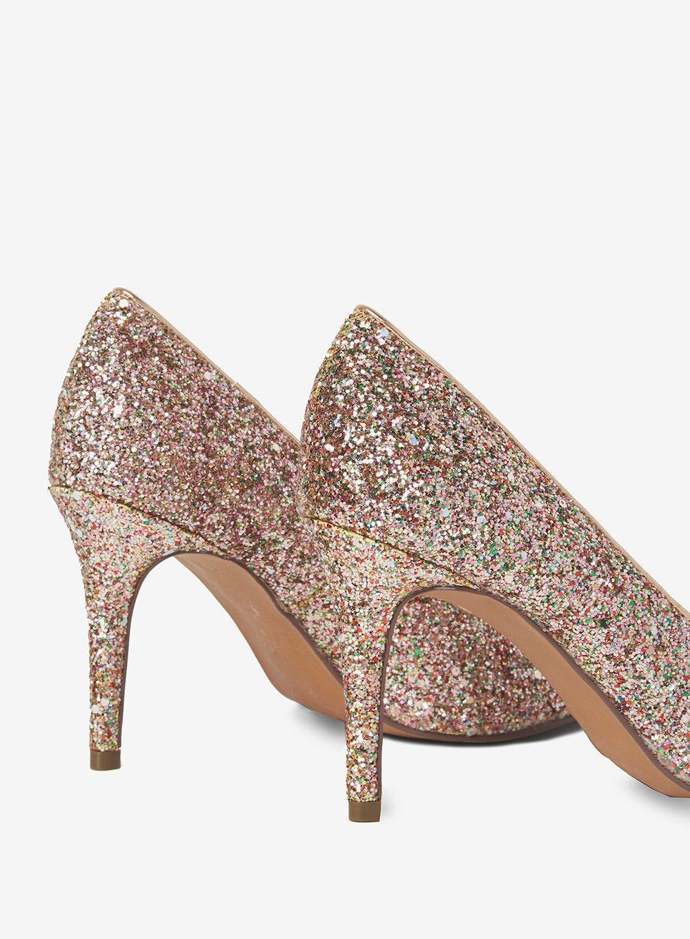 dorothy perkins glitter shoes