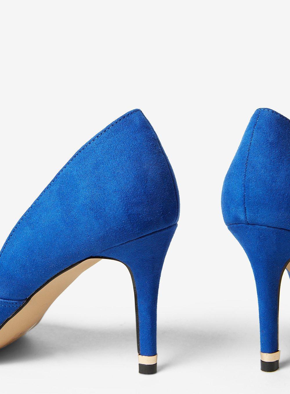 cobalt blue shoes wide fit