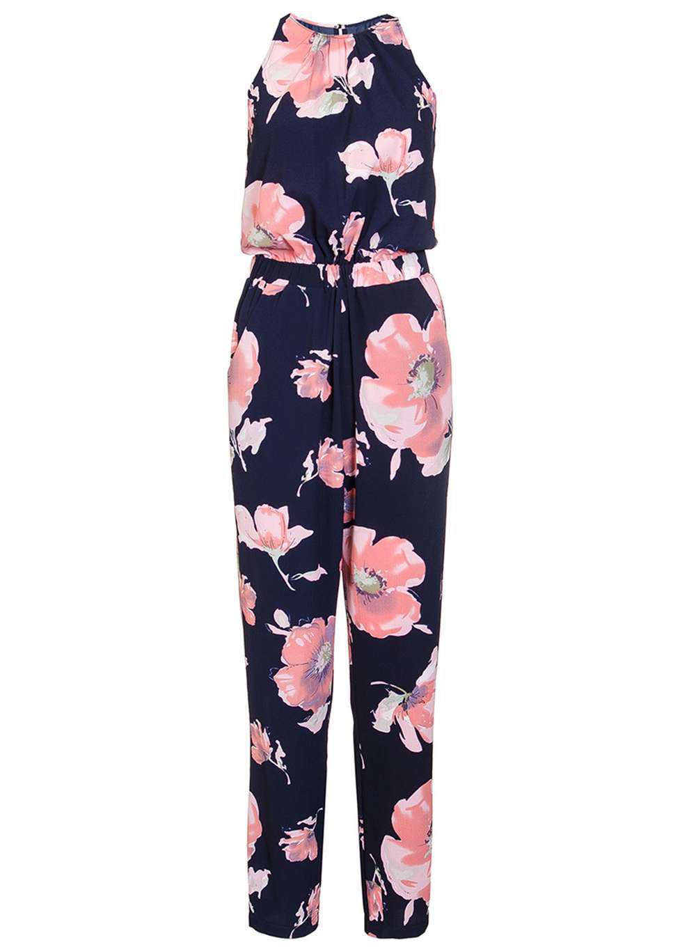 quiz floral jumpsuit
