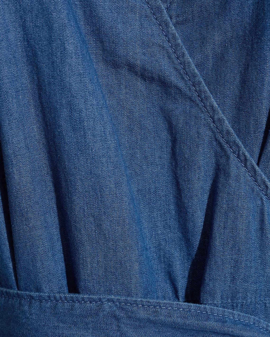 Draper James Reagan Denim Maxi Dress In Medium Wash in Blue | Lyst Draper James Reagan Denim Maxi Dress In Medium Wash in Blue | Lyst
