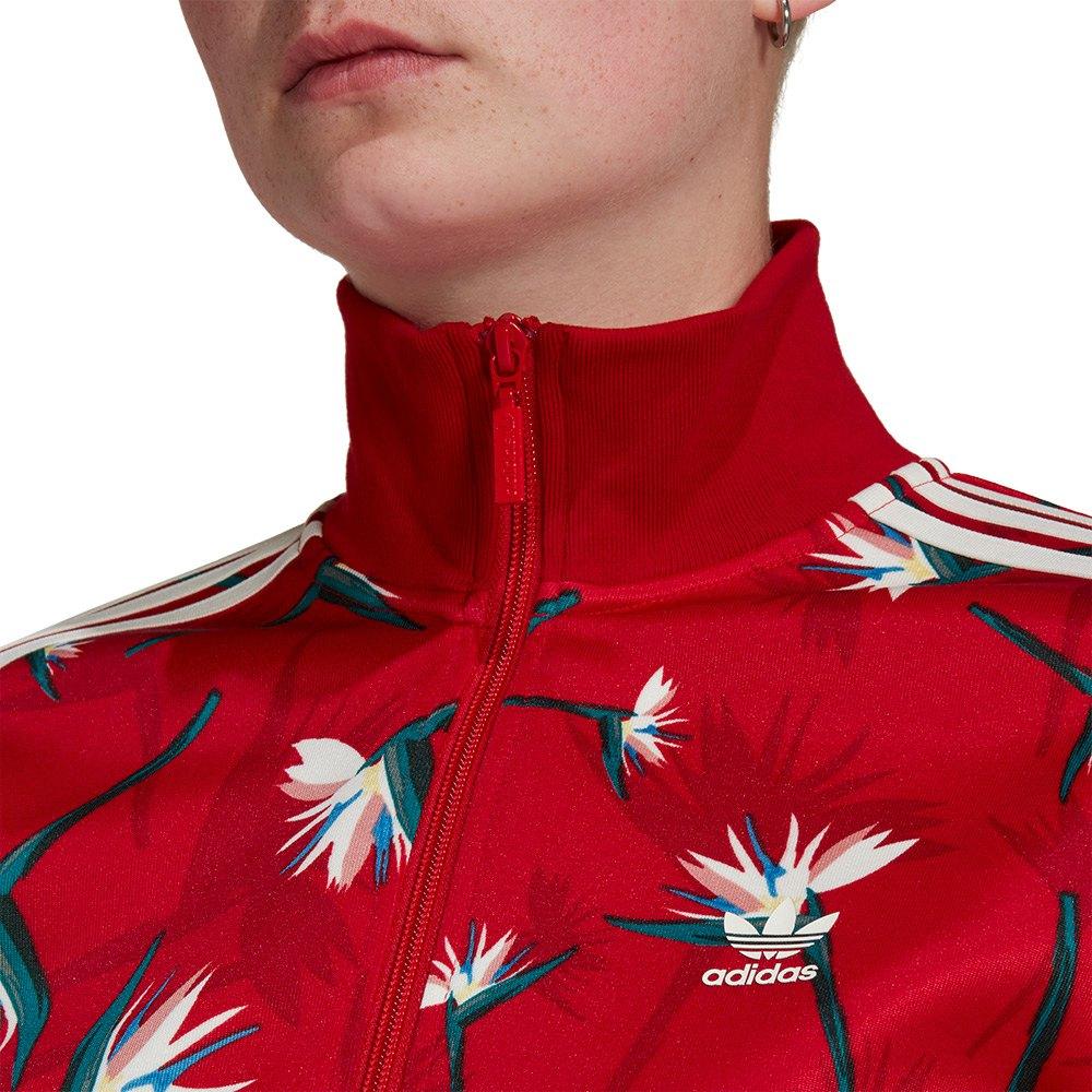 adidas Originals Beckenbauer Jacket in Red | Lyst