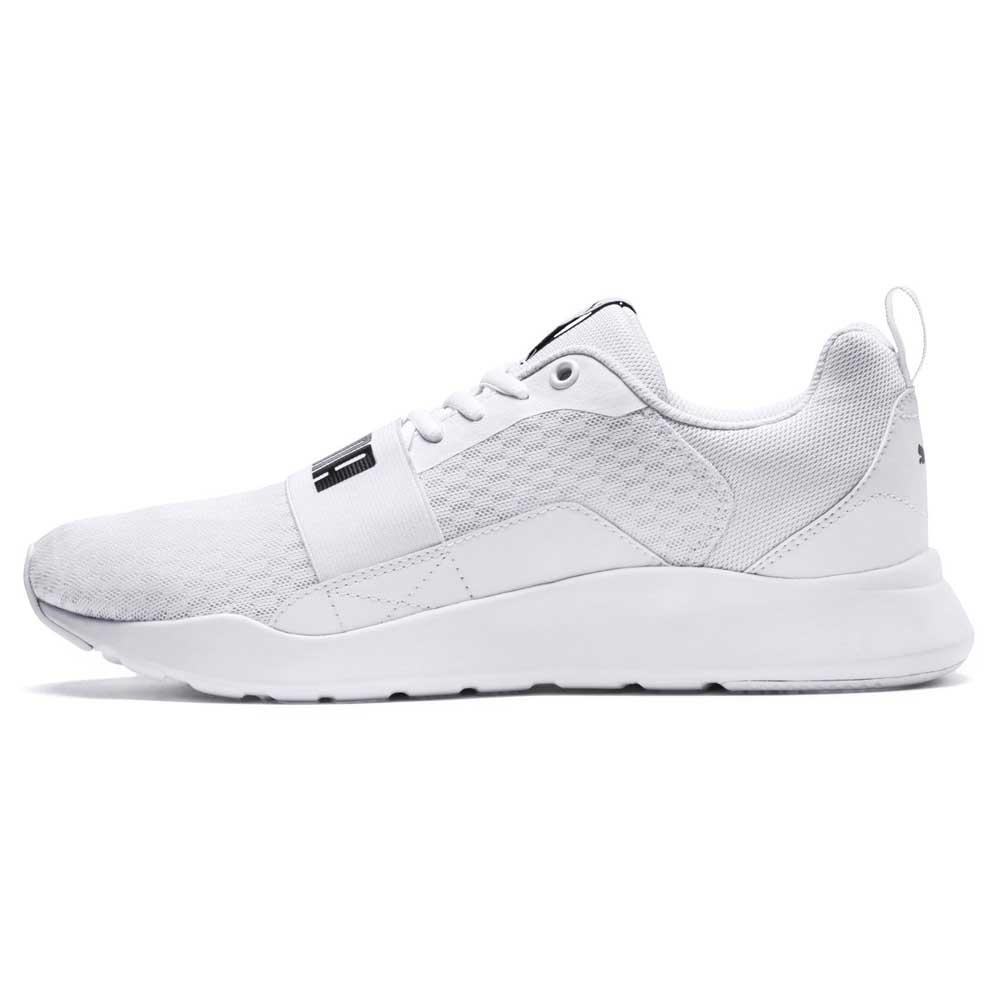 PUMA Lace Wired Mens Trainers in White 