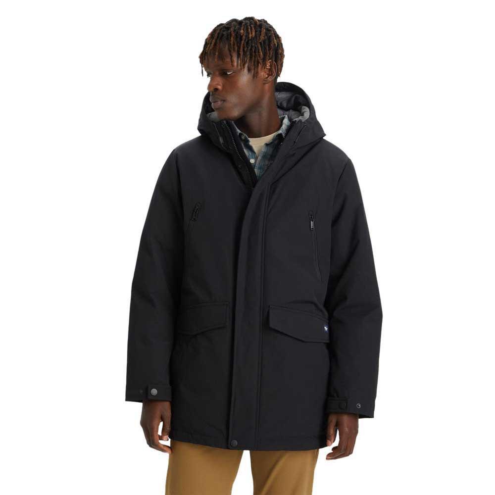 Dockers men's microtwill on sale long hooded parka