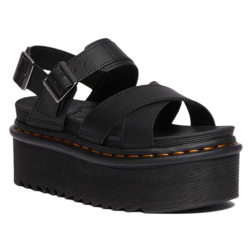 Dr. Martens Voss Ii Quad Sandals in Black Lyst