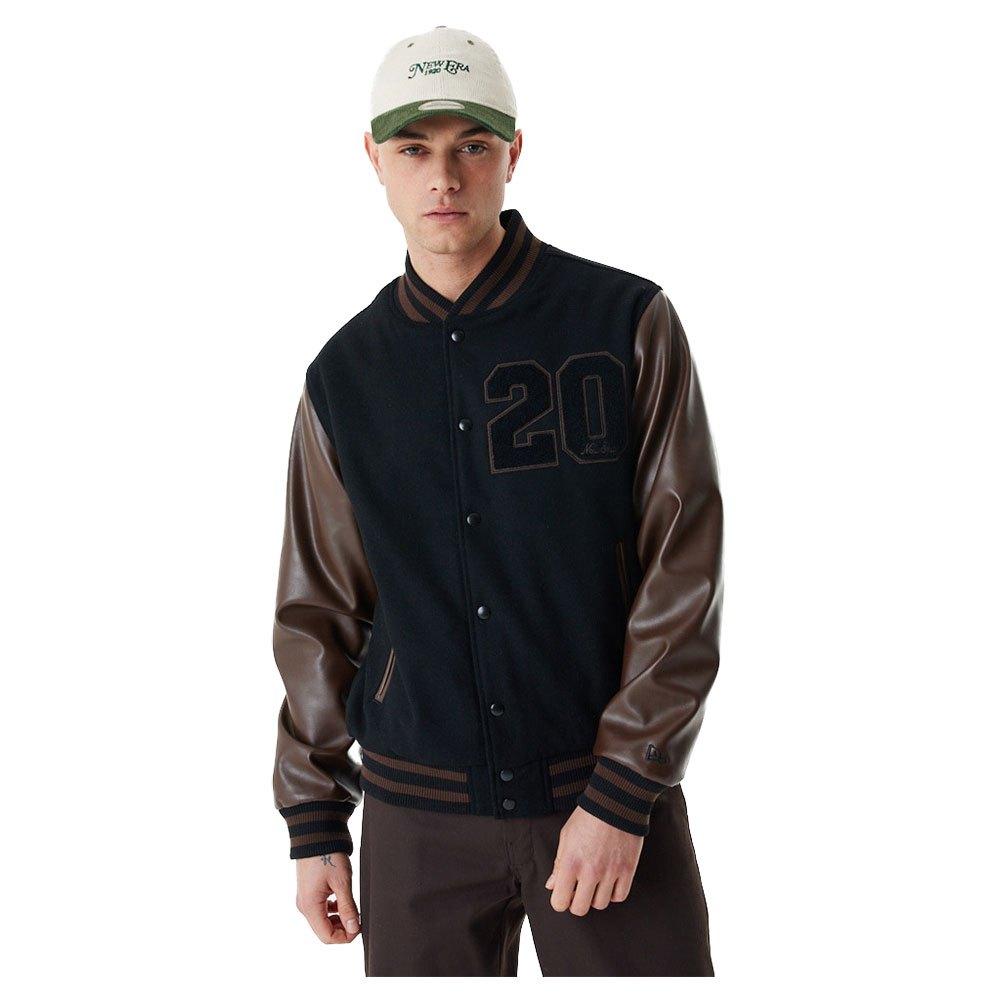 KTZ Chicago White Sox Heritage Varsity Jacket in Black for Men