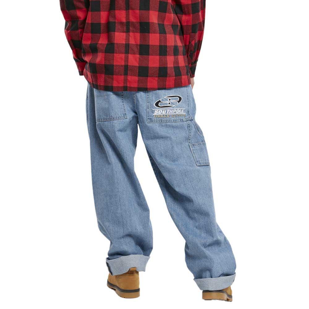Southpole Mid Waist Jeans in Blue for Men | Lyst