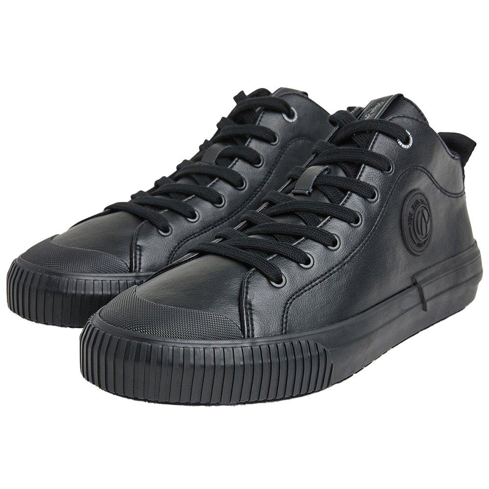 Pepe Jeans Industry Rec Trainers in Black for Men | Lyst