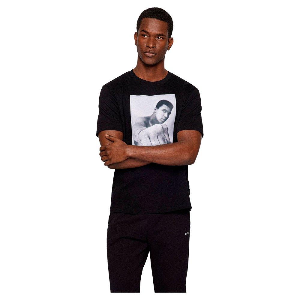 BOSS by HUGO BOSS Goat Short Sleeve T-shirt in Black for Men | Lyst