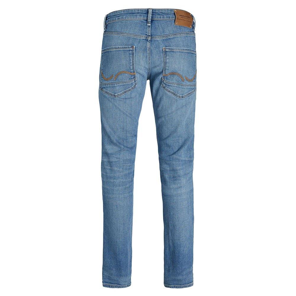 Jack & Jones Tim Davis 074 Slim Fit Jeans in Blue for Men | Lyst
