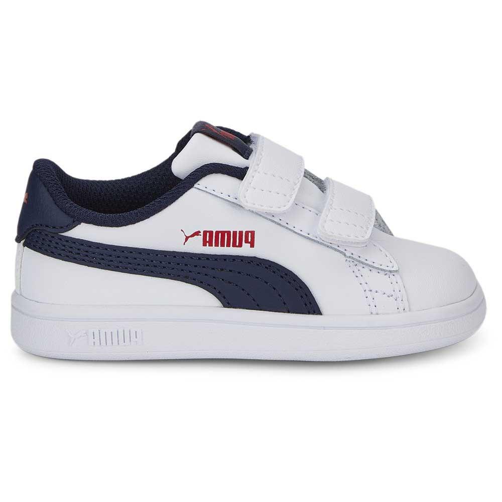 PUMA Smash V2 L V Infant Shoes in Blue for Men | Lyst