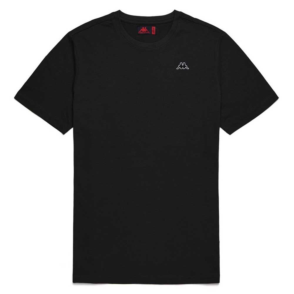 Kappa Uc Short Seeve T-shirt Back in Black for Men | Lyst