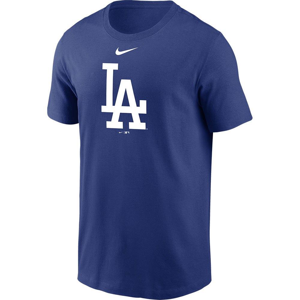 Nike Mlb La Dodgers Large Logo Short Sleeve Crew Neck T-shirt in Blue ...