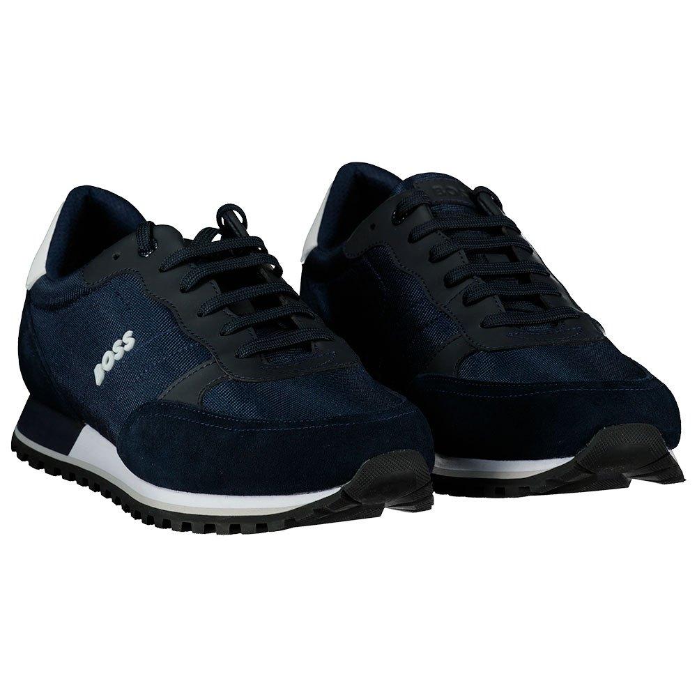 BOSS by HUGO BOSS Parkour-l Runn Nymx Trainers in Black for Men | Lyst
