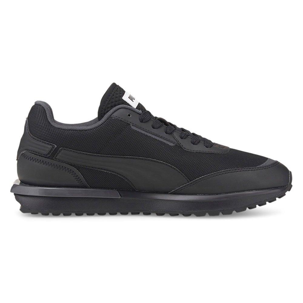 PUMA City Rider Molded Trainers in Black for Men | Lyst