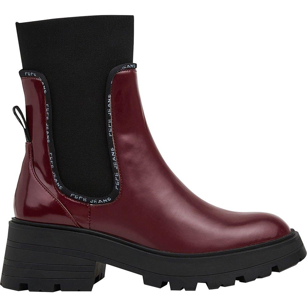 Pepe Jeans Soda Chelsea Boots in Brown | Lyst