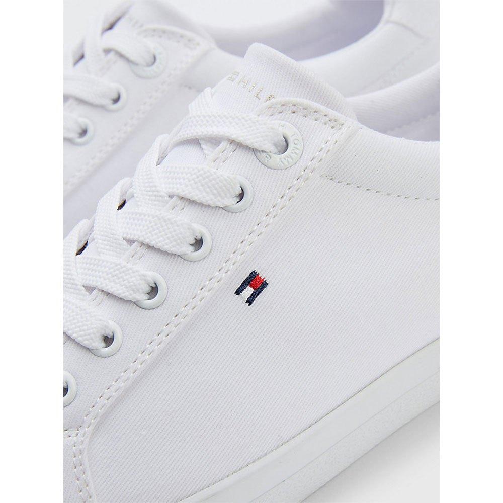 Tommy Hilfiger Essential Stripes Trainers in White Lyst