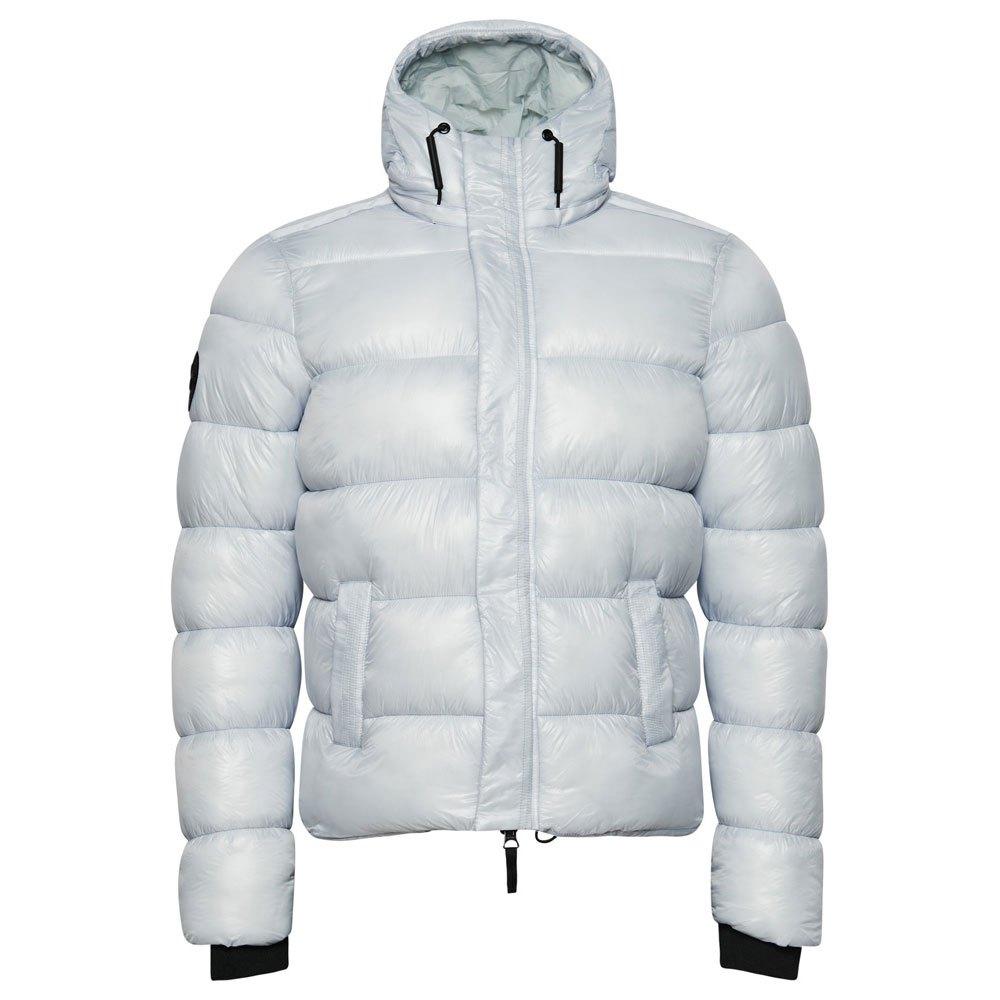 Superdry Code Xpd Sports Luxe Puffer Jacket in Blue for Men | Lyst