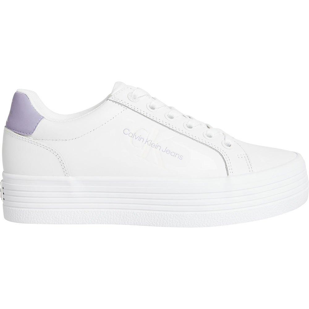 Vulcanized flatform laceup Clearance