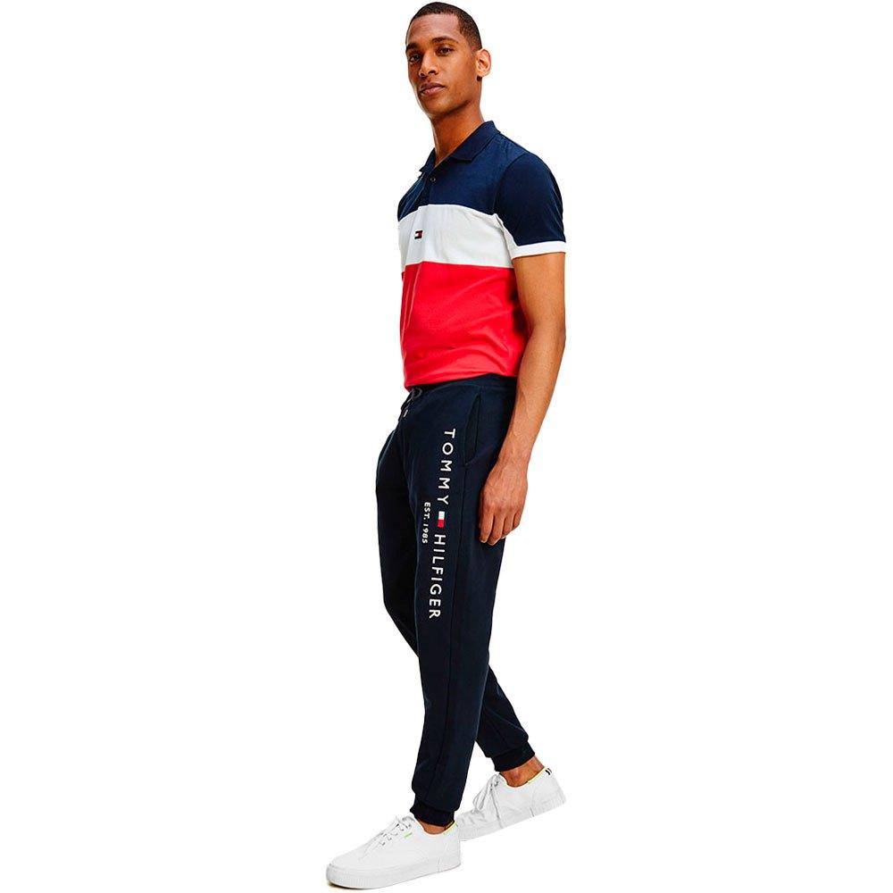 Tommy Hilfiger Toy Hifiger Basic Branded Sweat Pants Bue An in Red