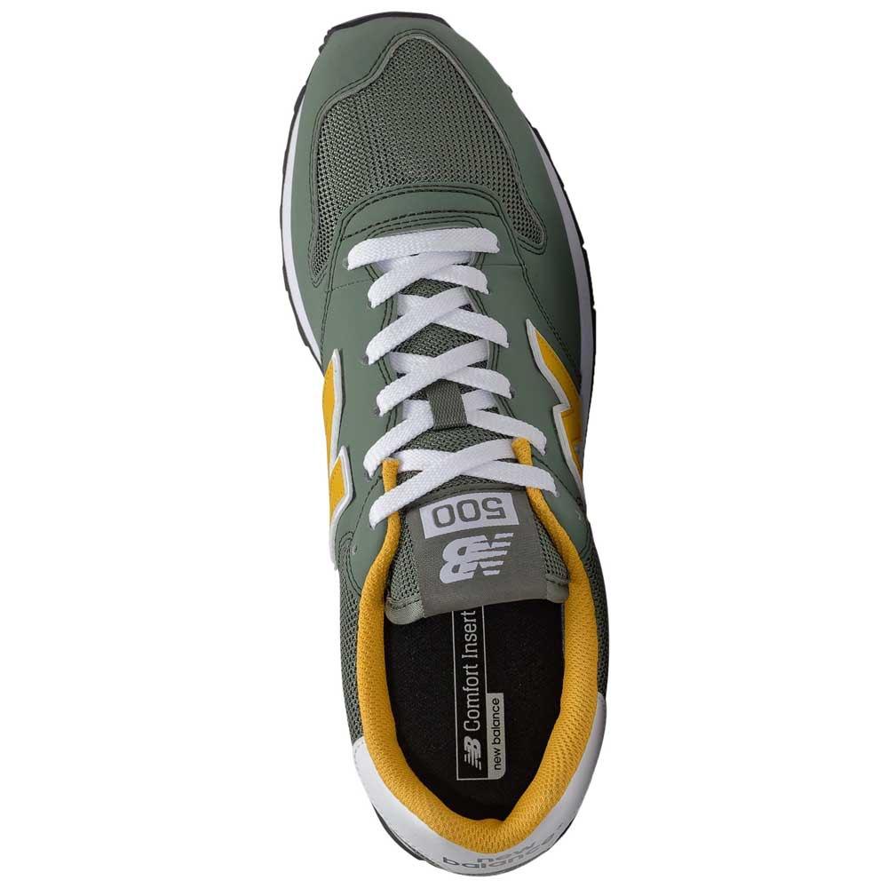 new balance 500 classic yellow