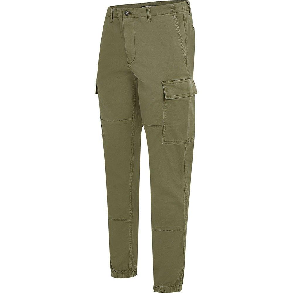 Tommy Hilfiger Chelsea Gabardine Cargo Pants / 32 Man in Green for Men