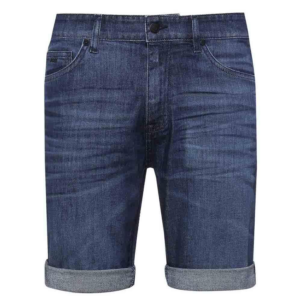 BOSS by HUGO BOSS Maine3 Denim Shorts in Blue for Men | Lyst