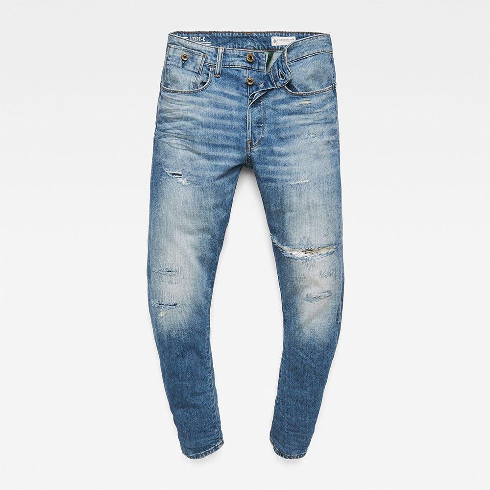 G-Star RAW Type C 3d Straight Tapered 2.0 Jeans in Blue for Men | Lyst