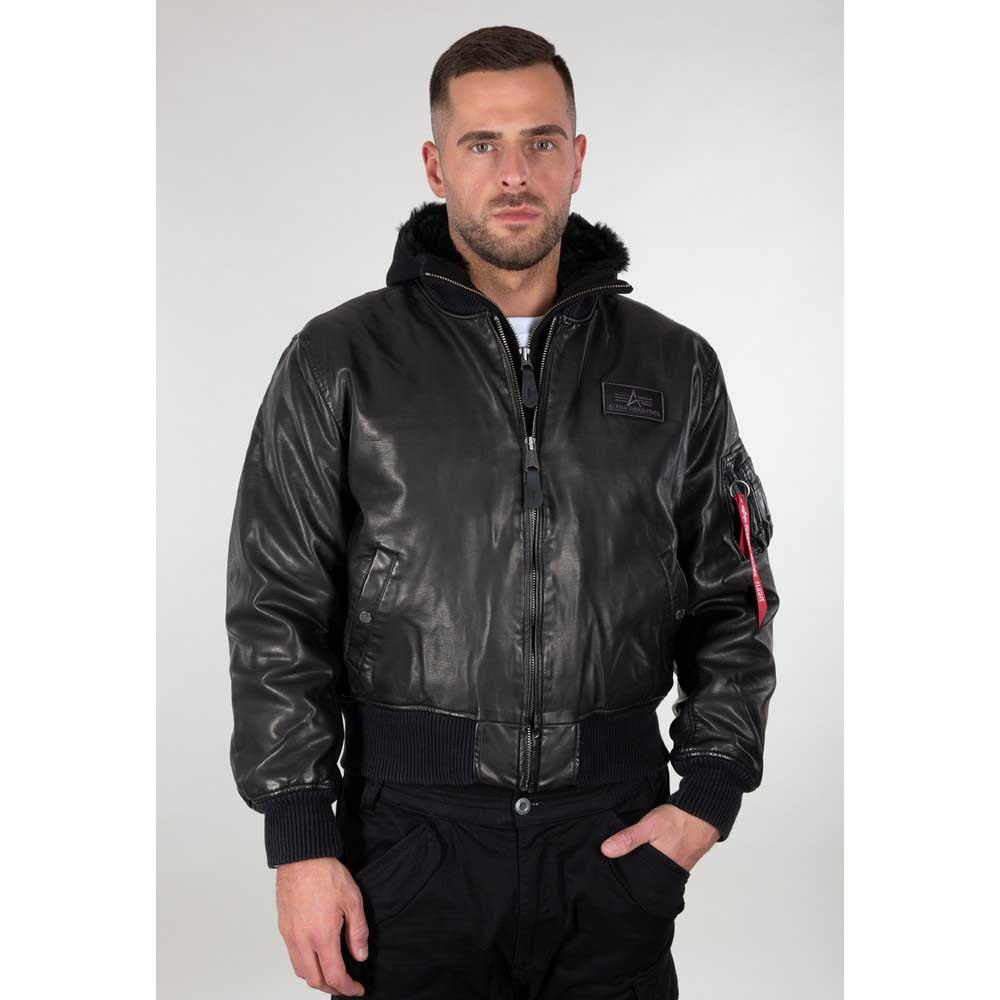 Alpha Industries Apha Indutrie A-1 D-tec F Jacket Back An in Black for Men  | Lyst