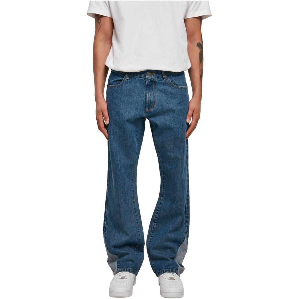 Urban Classics Organic Triangle Mid Waist Jeans in Blue for Men | Lyst