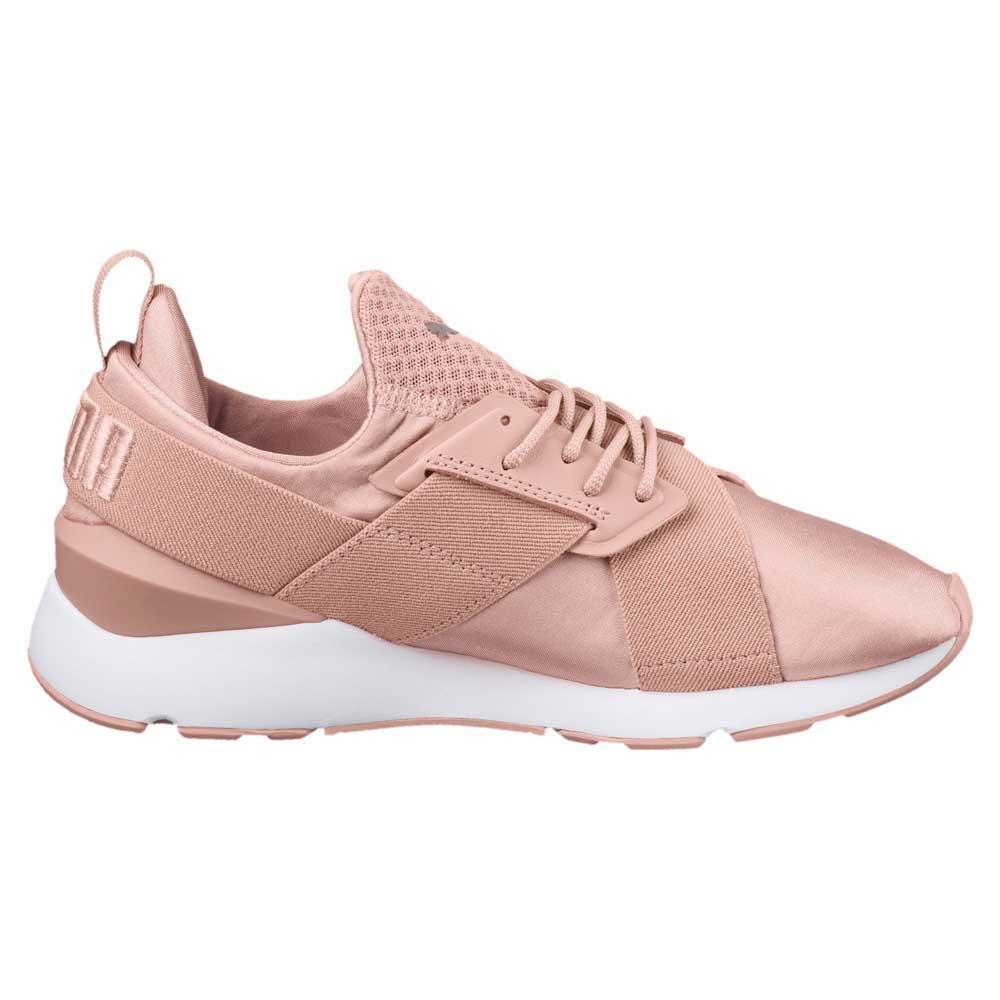 Puma Select Muse Satin Ep in Pink - Lyst