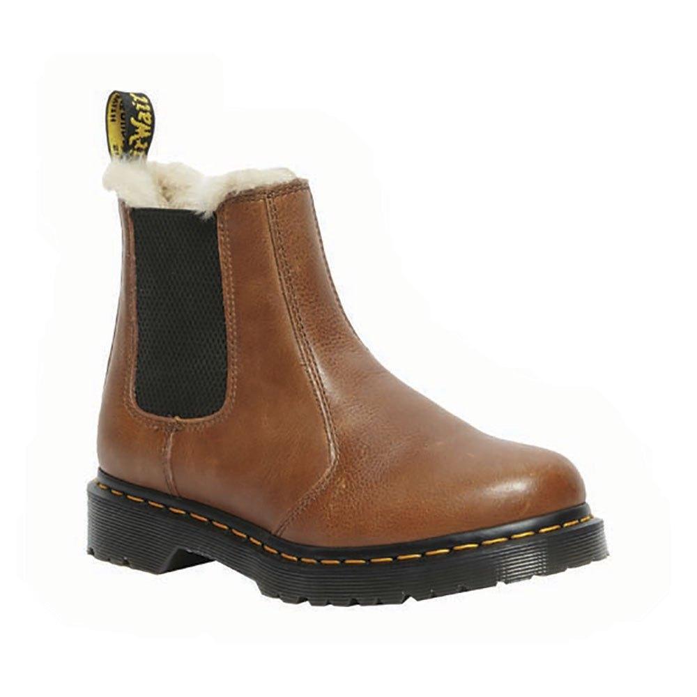 Dr. Martens 2976 Leonore Boots in Brown Lyst