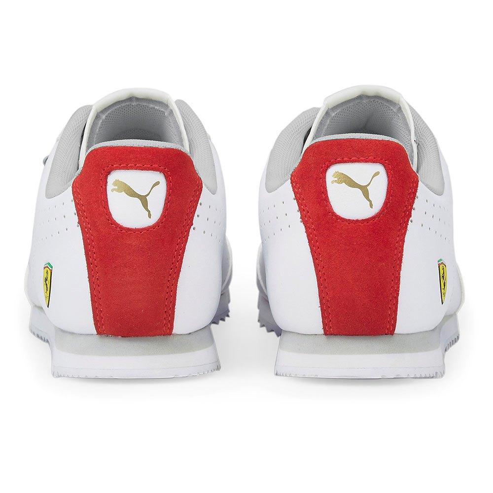 PUMA Ferrari Roma Via Perf Trainers in White for Men | Lyst