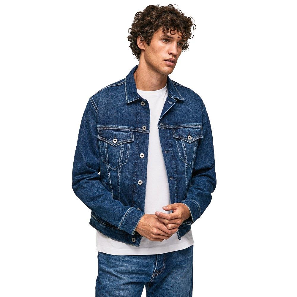 Pepe Jeans Pepe Jean Pinner Jacket Bue An in Blue for Men | Lyst