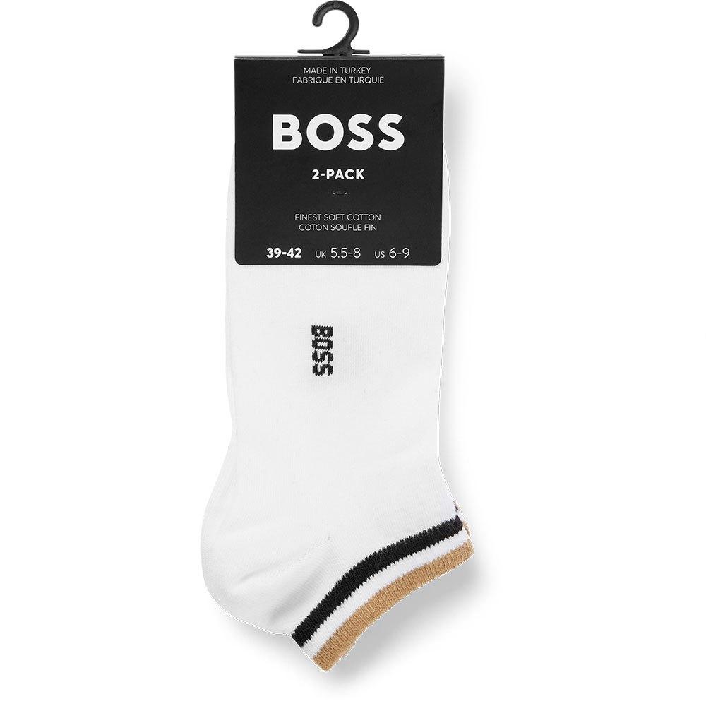 BOSS by HUGO BOSS As Uni Stripe Cc 10249325 01 Socks 2 Pairs in White for  Men | Lyst