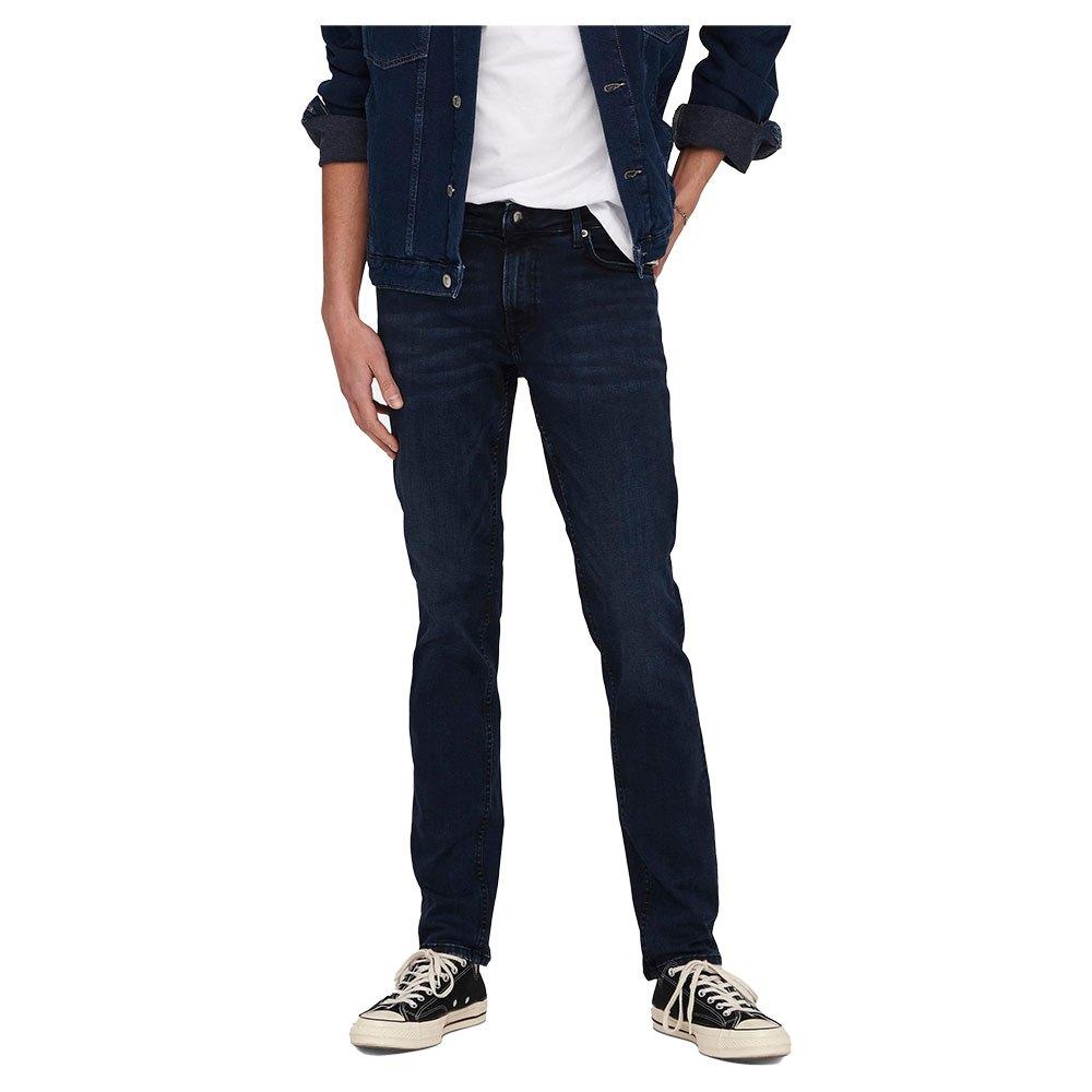Only & Sons Loom Slim Fit 4976 Jeans in Blue for Men | Lyst