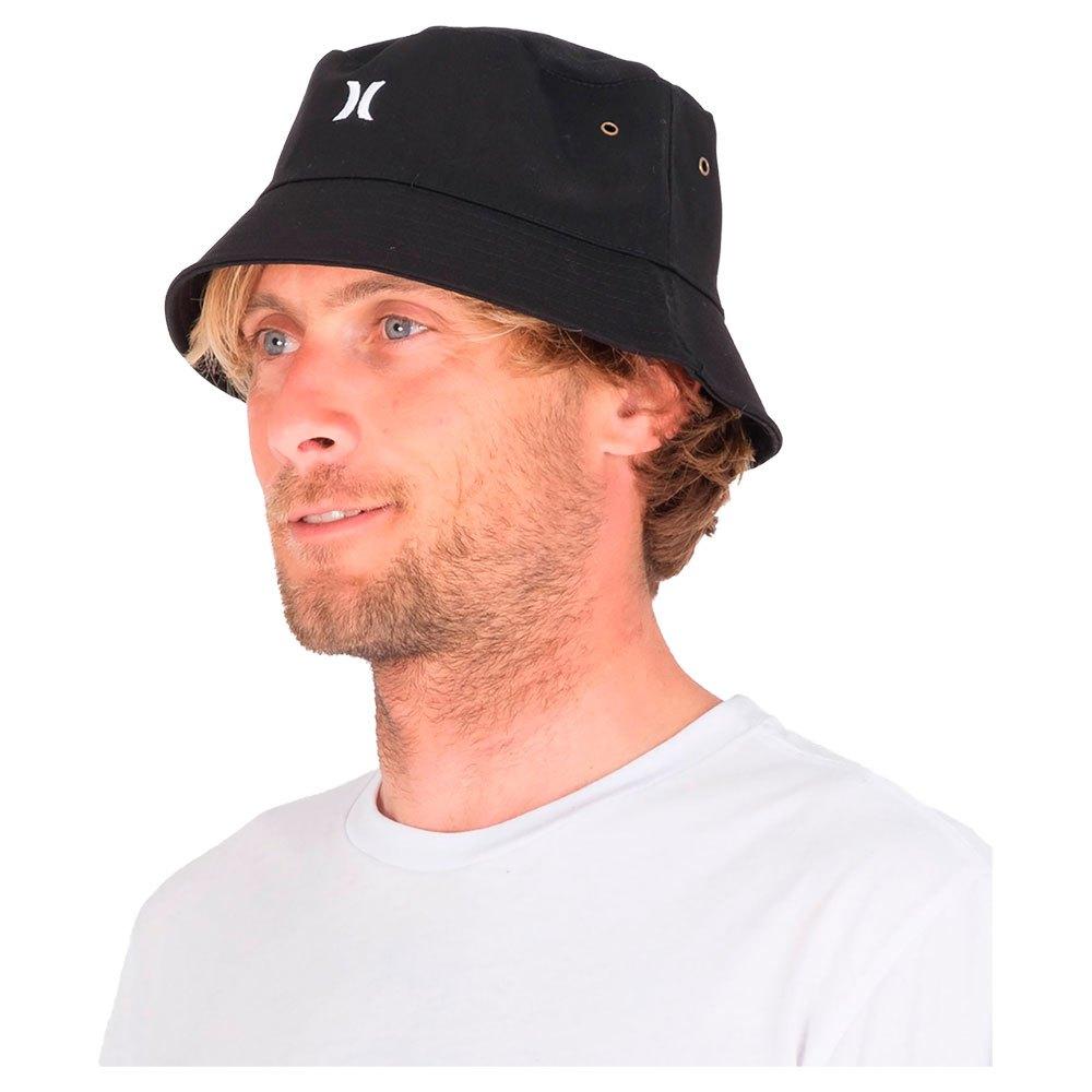 Hurley Cotton Small Logo Bucket Hat in 