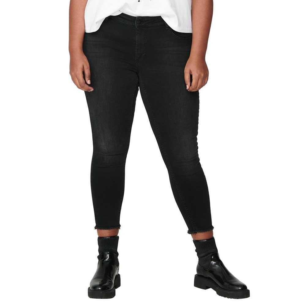 ONLY Willy Regular Ankle Skinny Jeans in Black | Lyst