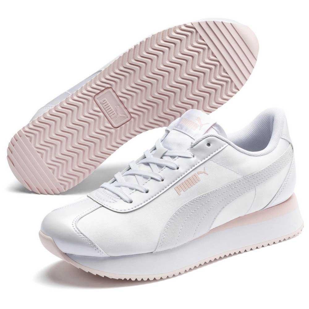 PUMA Synthetic Turino Stacked Glitter in White - Lyst