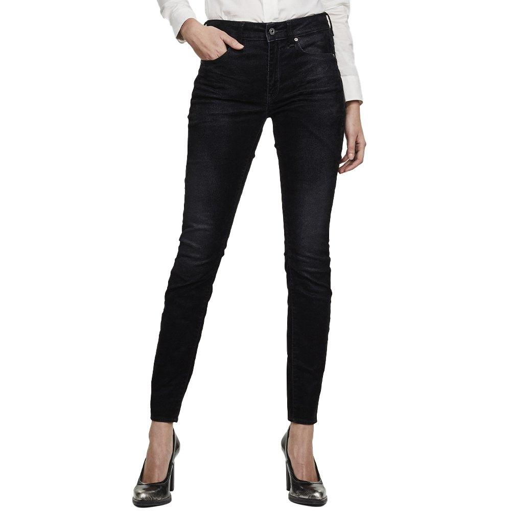 G-Star RAW 3301 High Skinny Jeans in Black | Lyst