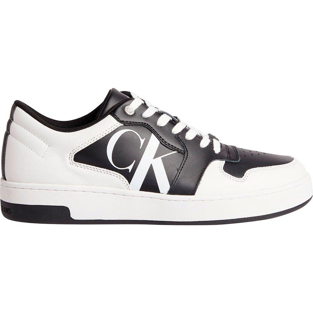 Calvin Klein Cupsole Laceup Basketball Trainers in Black for Men | Lyst