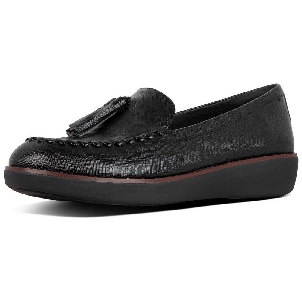 Fitflop Petrina Patent Loafers in Black - Lyst