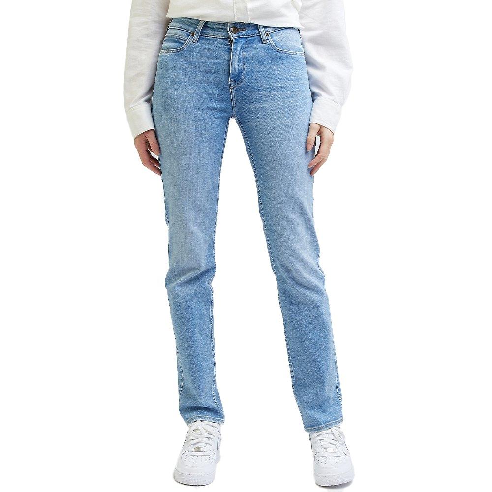 Lee Jeans Marion Straight Fit Jeans in Blue | Lyst