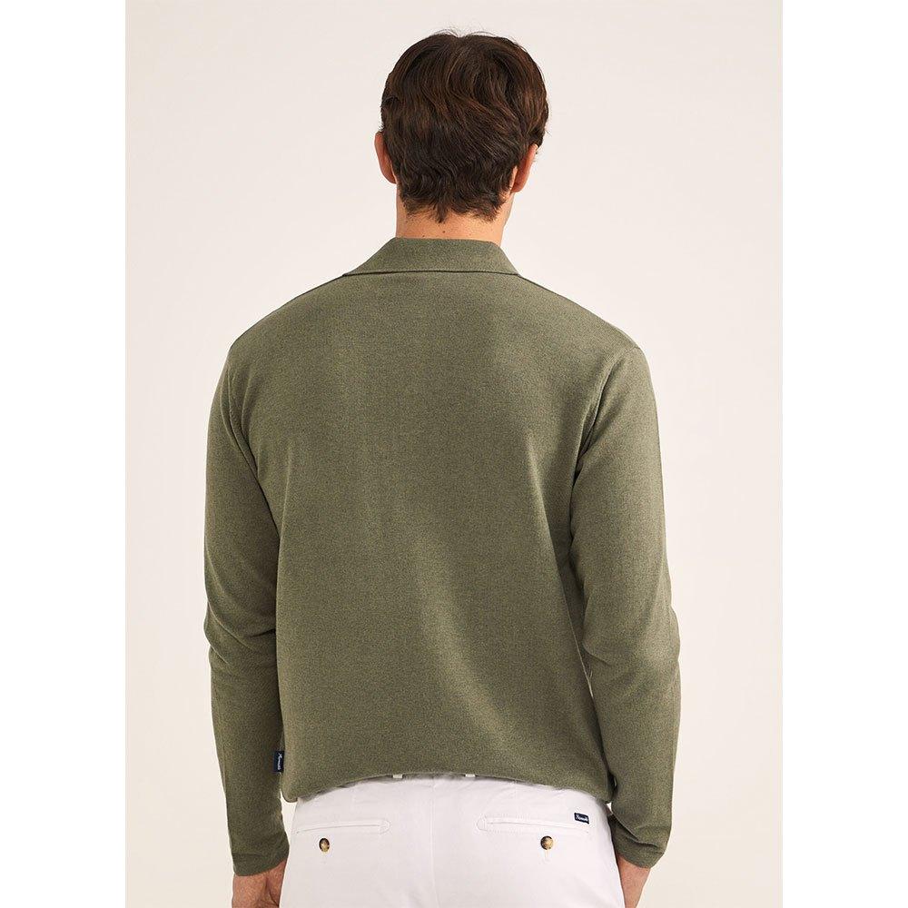 Façonnable Façonnabe Ctn Crepe Ong Seeve Poo Man in Green for Men | Lyst