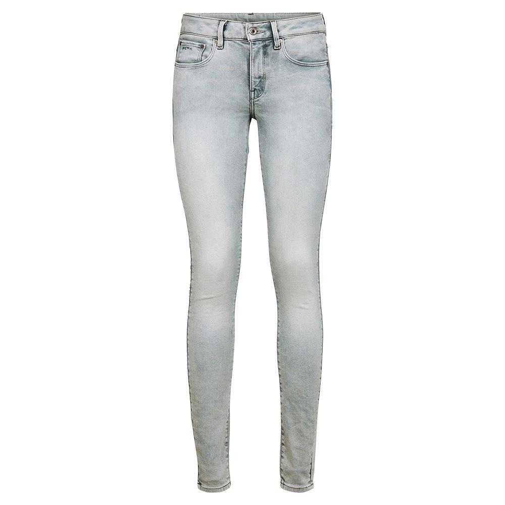 G-Star RAW 3301 Mid Skinny Jeans in Blue | Lyst
