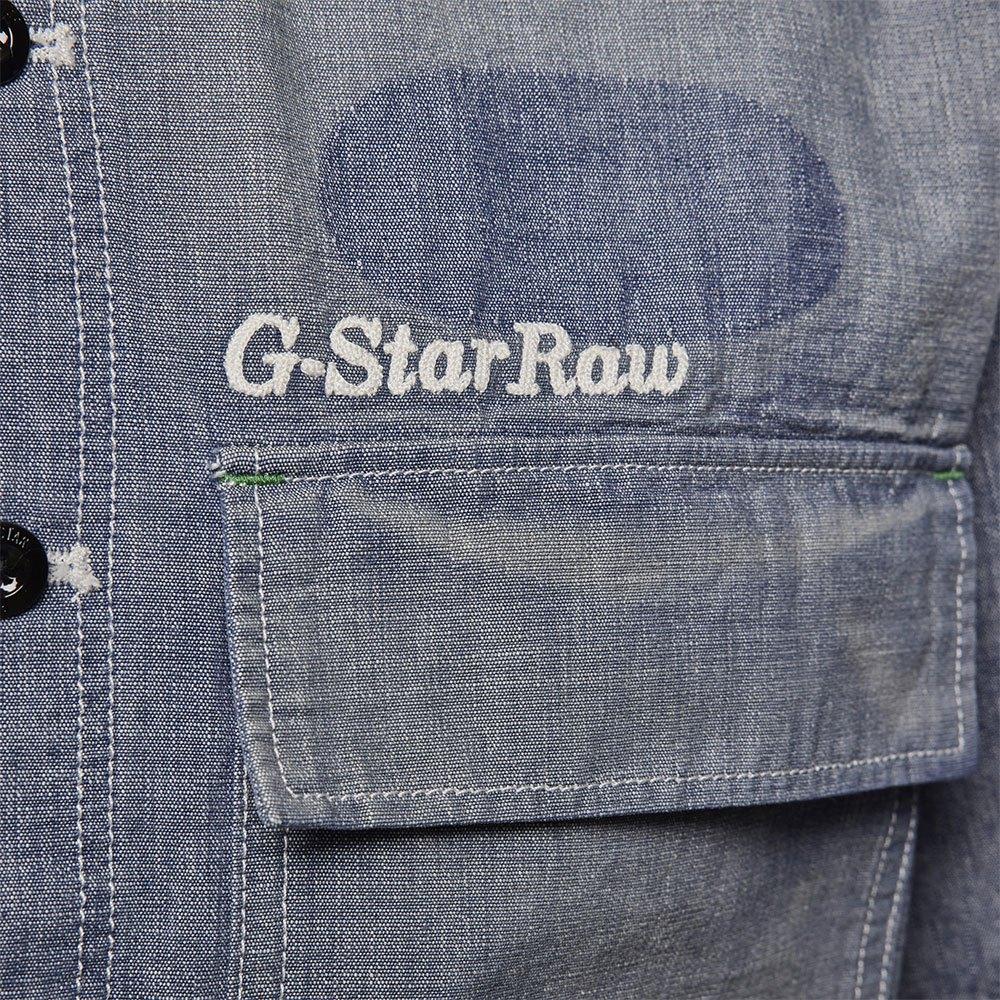 G-Star RAW E Pocketony Service Shirt Bue An in Blue for Men | Lyst
