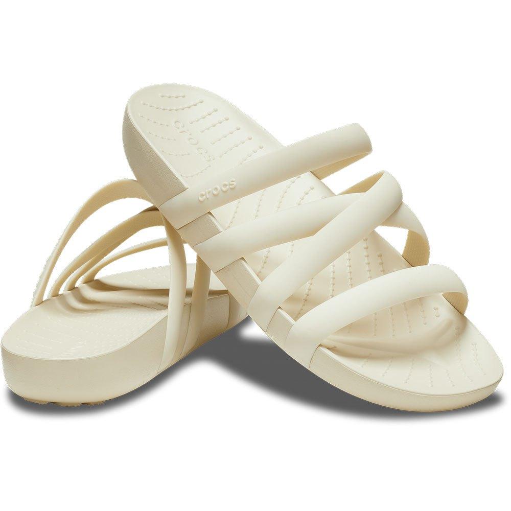 Crocs™ Splash Strappy Sandals in White | Lyst