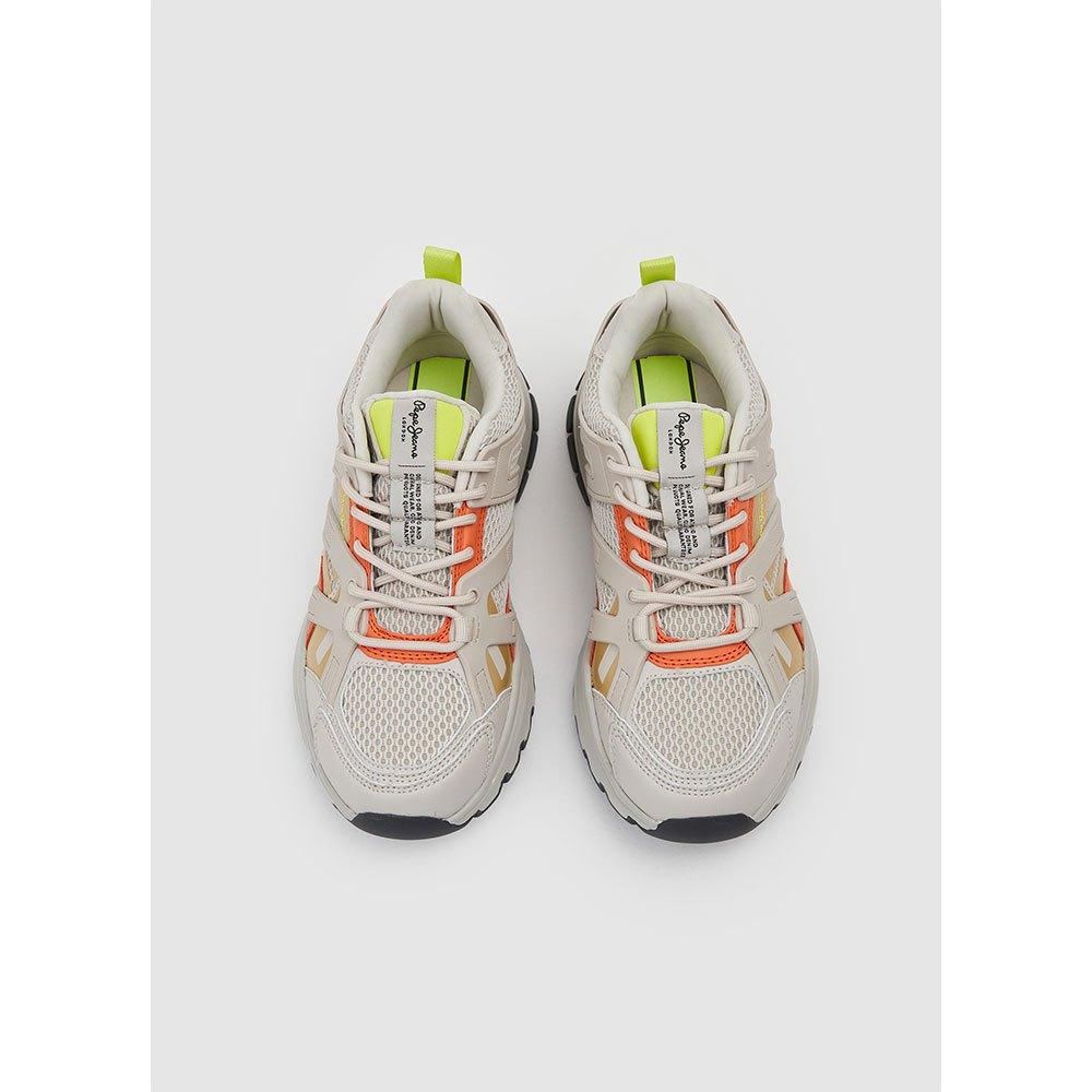 Pepe Jeans Banksy Treck 22 Trainers in Gray | Lyst