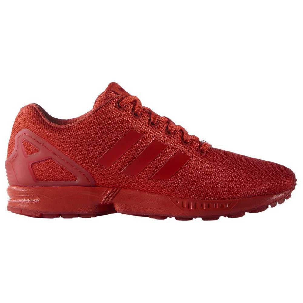 zx flux shoes red