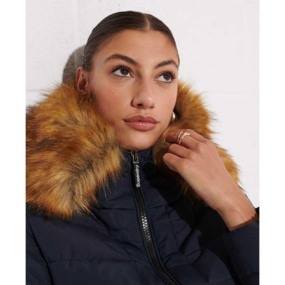 Superdry Uperdry New Arctic Tall Puffer Jacket in Blue | Lyst