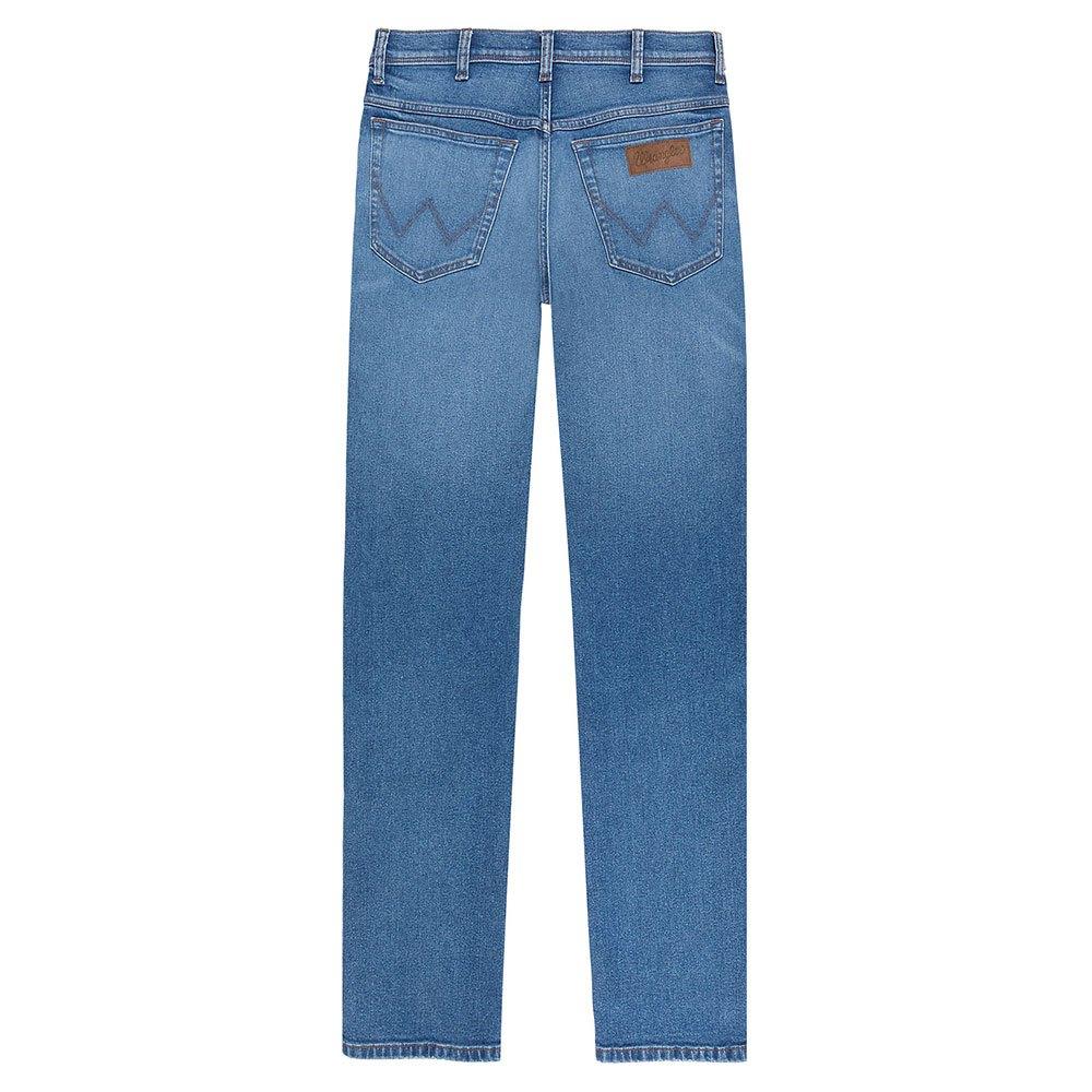 Wrangler Texas Authentic Straight Fit Jeans in Blue for Men | Lyst